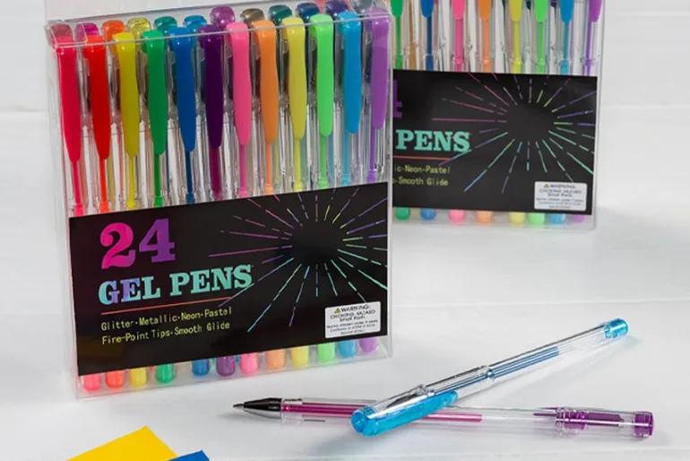 Gel Pen Set – 100 Piece for Coloring, Journaling & Crafts