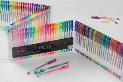 Gel Pen Set – 100 Piece for Coloring, Journaling & Crafts