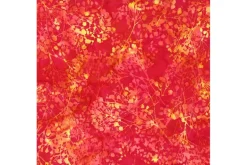 Gemstone Bali Batiks by Hoffman Little Leaves in Yellow