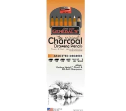 General Pencil Charcoal Drawing Pencil Set  – 8 Piece