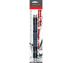General Pencil Sketch And Wash Pencil Kit – 3 Piece