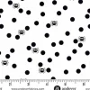 Ghostly Garden Bitty Gingham Black and White