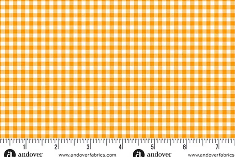 Ghostly Garden Bitty Gingham Black and White