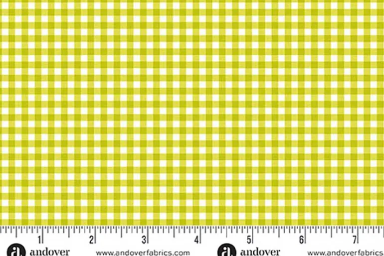 Ghostly Garden Bitty Gingham Black and White