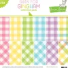 Giddy For Gingham Petite Paper Pack 12×12