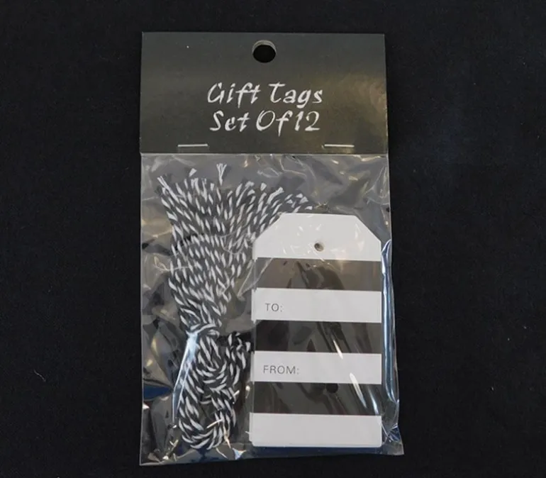 Gift Tag – 2-inch x 3.75-inch – 12 Piece