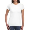 Gildan Ladies Shirt – White – Extra Large