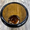 Glass Candle Holder – Brown