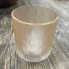 Glass Candle Holder – Pink