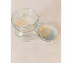 Glass Jar with Metal Lid