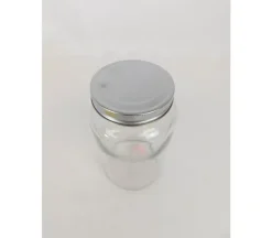 Glass Jar with Metal Lid – Large