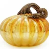 Glass Pumpkin – Orange – 5-inch