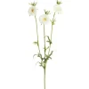 5″ Glass Vase With Bow, Clear/White