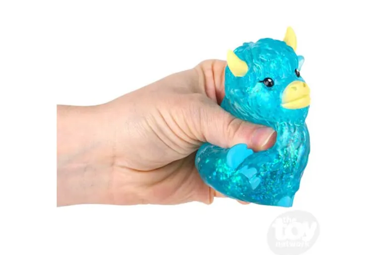 3″ Glitter Sugar Highland Cow