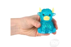 3″ Glitter Sugar Highland Cow