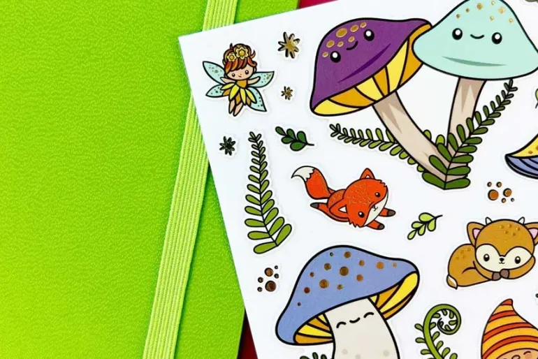 Glow In Dark Stayin Alive Stickers