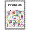 Glow In Dark Web Weavers Stickers