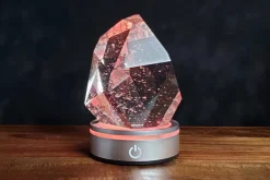 5″ Glowing Crystal Lamp with Touch Control