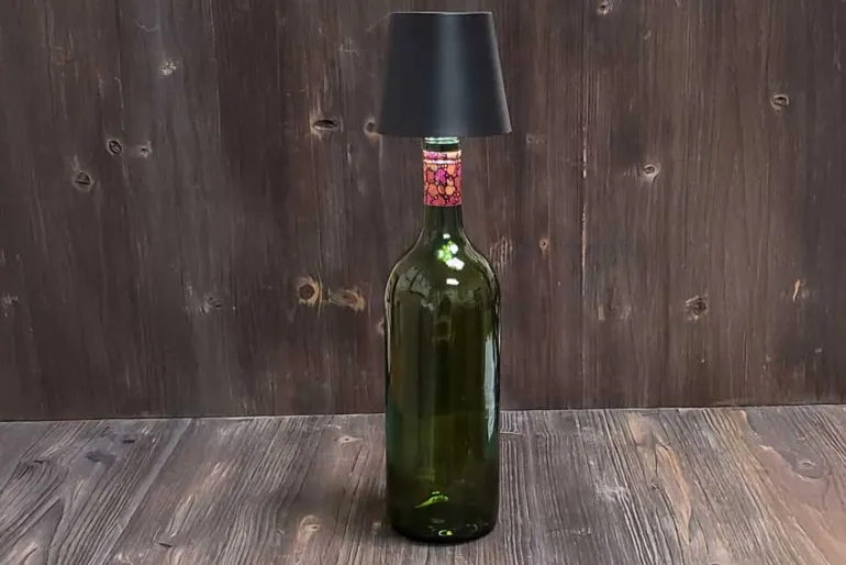 5″ Glowing Crystal Lamp with Touch Control