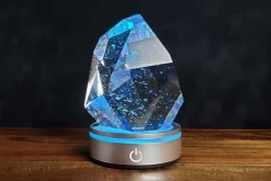5″ Glowing Crystal Lamp with Touch Control