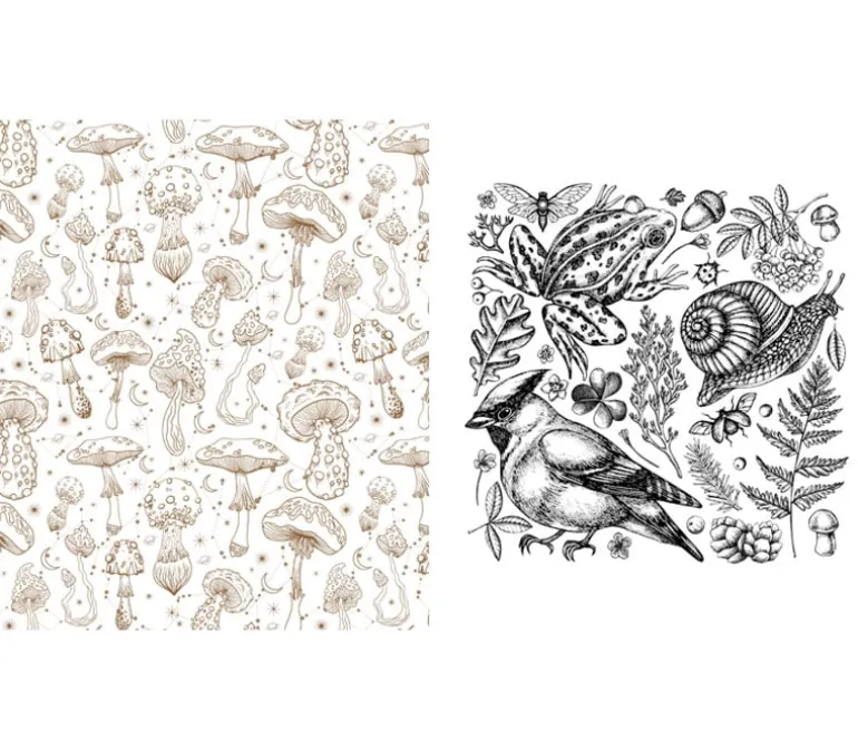 Goblincore Coloring Book