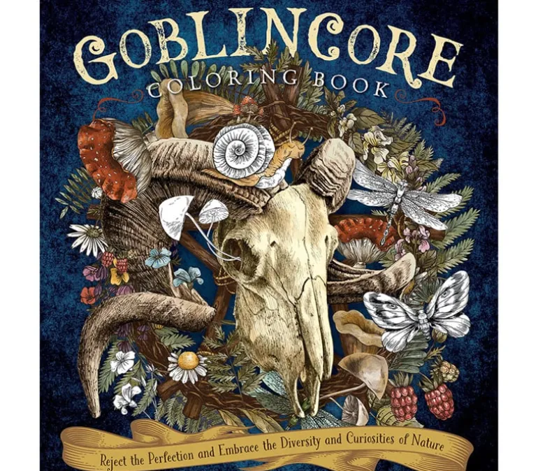 Goblincore Coloring Book