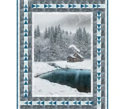 Going Solo Quilt Top Kit – 45-inches by 57-inches.