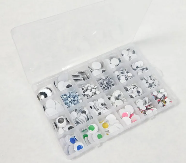 Googly Eye Set – 640-Piece Assorted Craft Eyes