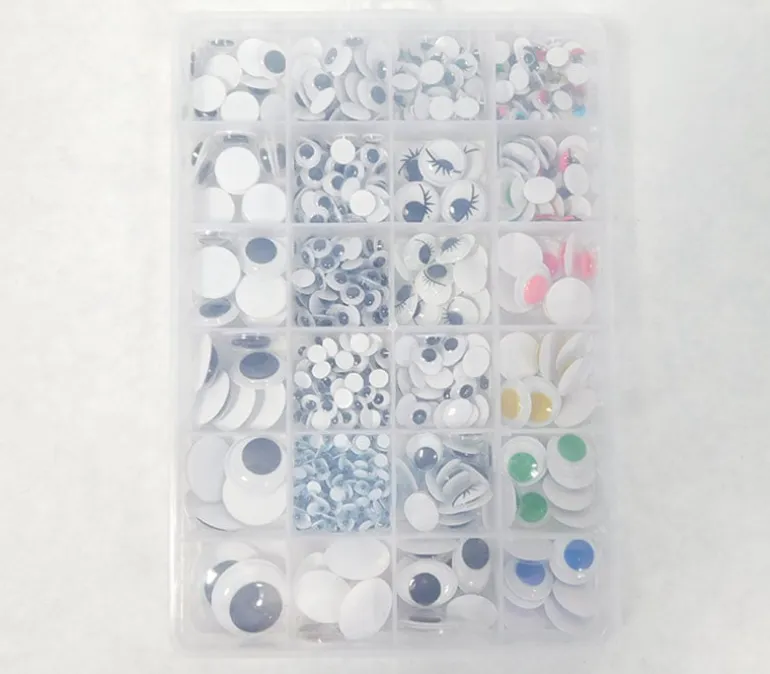 Googly Eye Set – 640-Piece Assorted Craft Eyes
