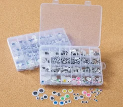 Googly Eye Set – 640-Piece Assorted Craft Eyes
