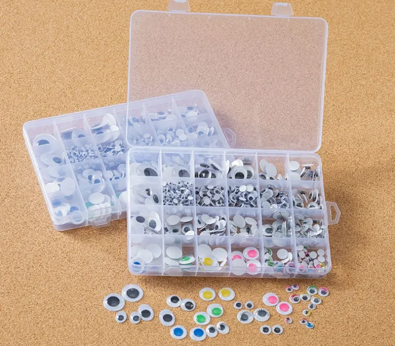 Googly Eye Set – 640-Piece Assorted Craft Eyes