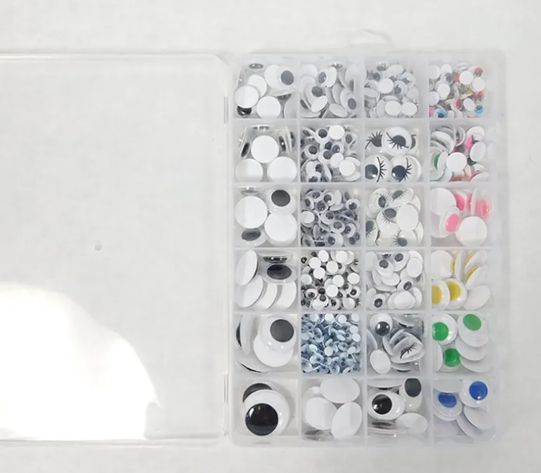 Googly Eye Set – 640-Piece Assorted Craft Eyes