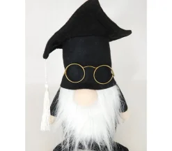 Graduation Gnome – Black Yellow White