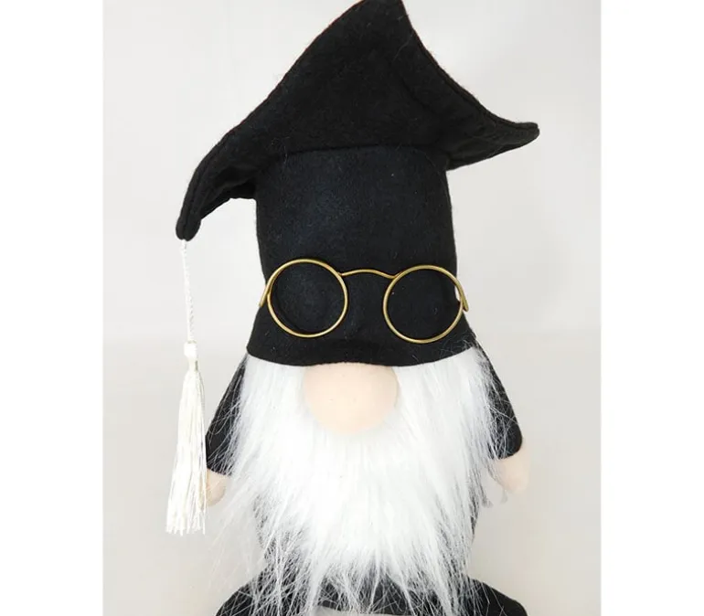 Graduation Gnome – Black Yellow White