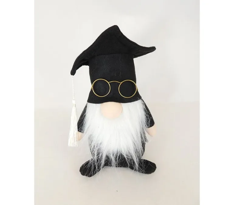 Graduation Gnome – Black Yellow White