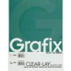 Grafix Acetate Alternative Pad – 9-inch x 12-inch – 25 Sheet – .005in