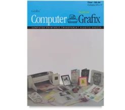 Grafix Clear Inkjet Film 8-1/2-inch x 11-inch – 6 Piece