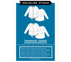 Grainline Studio Tamarack Jacket Pattern Sizes 14-30