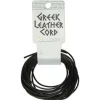 Greek Leather Cord 2.0 mm.- 5-Feet (vie w colors)