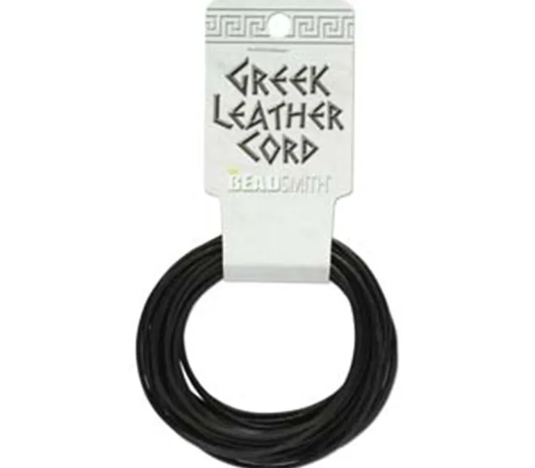 Greek Leather Cord 1.5 mm. – 5-Feet (view colors)