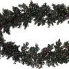 65″ Green Ball Ornament Garland