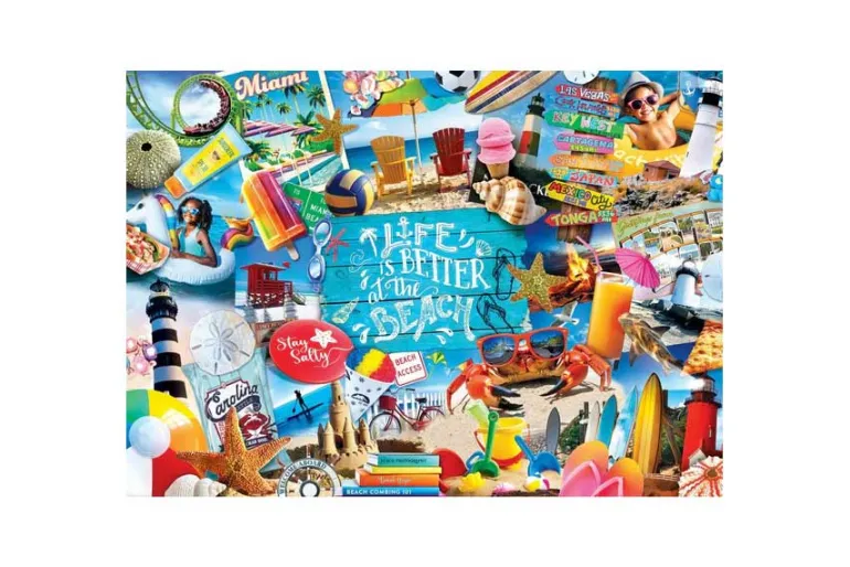 Greetings from the Beach – 500 Piece Puzzle