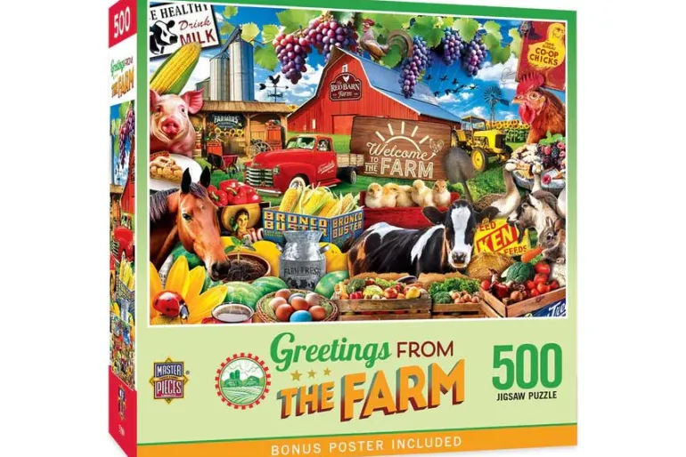 Greetings from the Farm – 500 Piece Puzzle