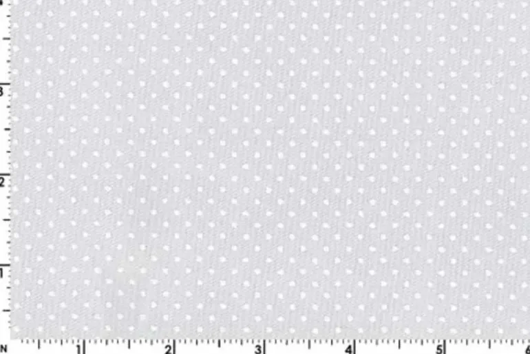 Grippy Dots Fabric White 19-inches wide