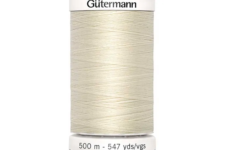 Gütermann Sew All Thread Eggshell 547-yard Spool #9022