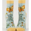 Hair Dont Care Cow Socks – Womans