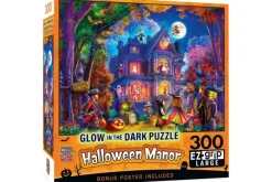 Halloween Manor 300-Piece Glow-in-the-Dark EZ Grip Puzzle