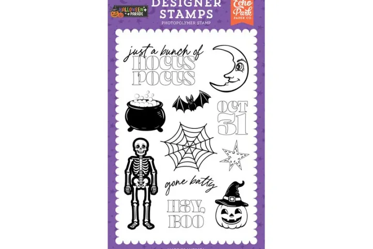 Halloween Parade Bone Chilling Faces 12×12 Patterned Paper