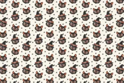 Halloween Parade Bone Chilling Faces 12×12 Patterned Paper