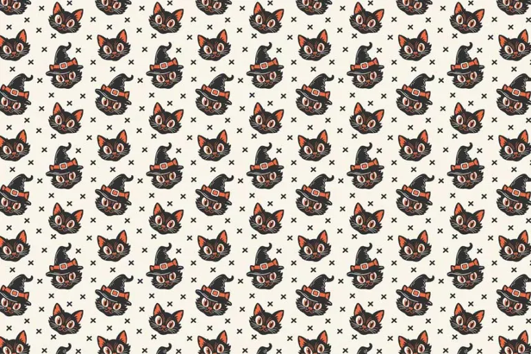 Halloween Parade Bone Chilling Faces 12×12 Patterned Paper